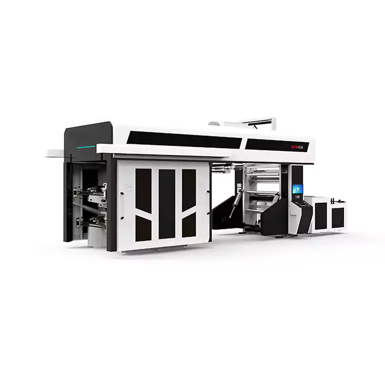 Máy in Flexo nhựa 4-8 màu Flexographic Ci