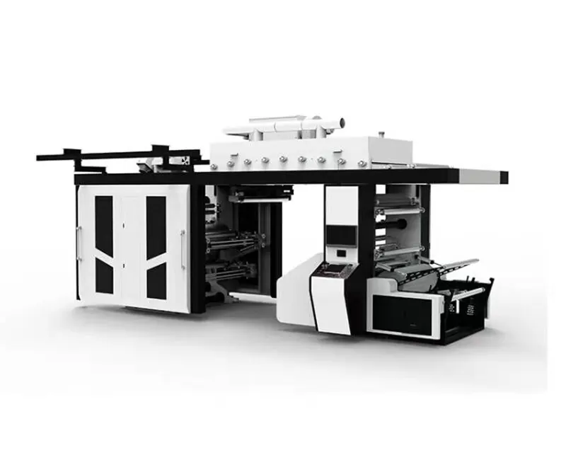 Máy in Flexographic ấn tượng trung tâm 4 màu