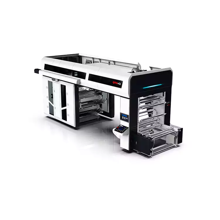 Máy in Flexo nhựa 6 màu Flexo trống trung tâm