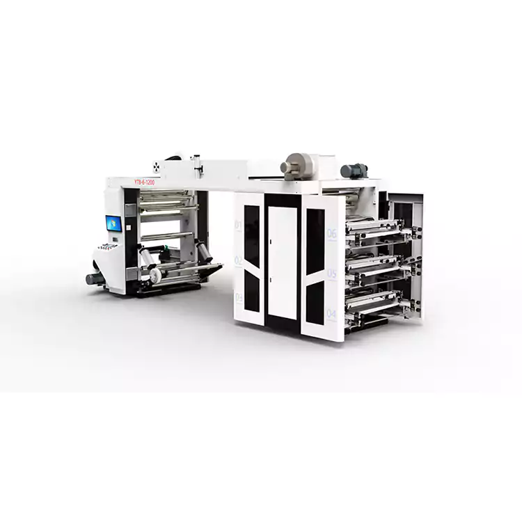 Máy in Flexographic tốc độ cao Nhiều màu Máy in loại túi nhựa