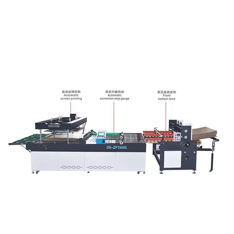 Fully Automatic Carton Screen Printing Machine